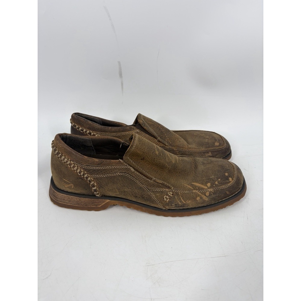 Bed Stu Shoes Brown Slip On Casual Brown Leather Loafer Bomber